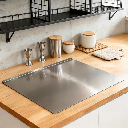 Salt & Sage™ Stainless Steel Prep Board