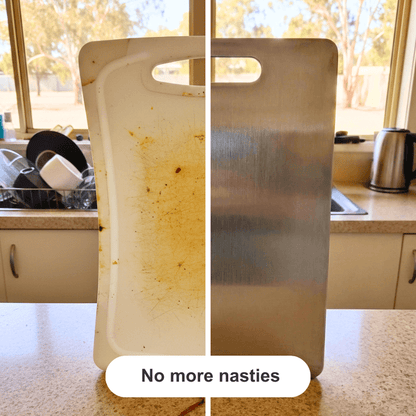 Salt & Sage™ Premium Stainless Steel Cutting Board