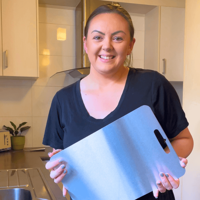 Salt&Sage™ | SteelChef Premium Stainless Steel Prep Board