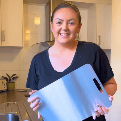 Salt&Sage™ | SteelChef Premium Stainless Steel Prep Board