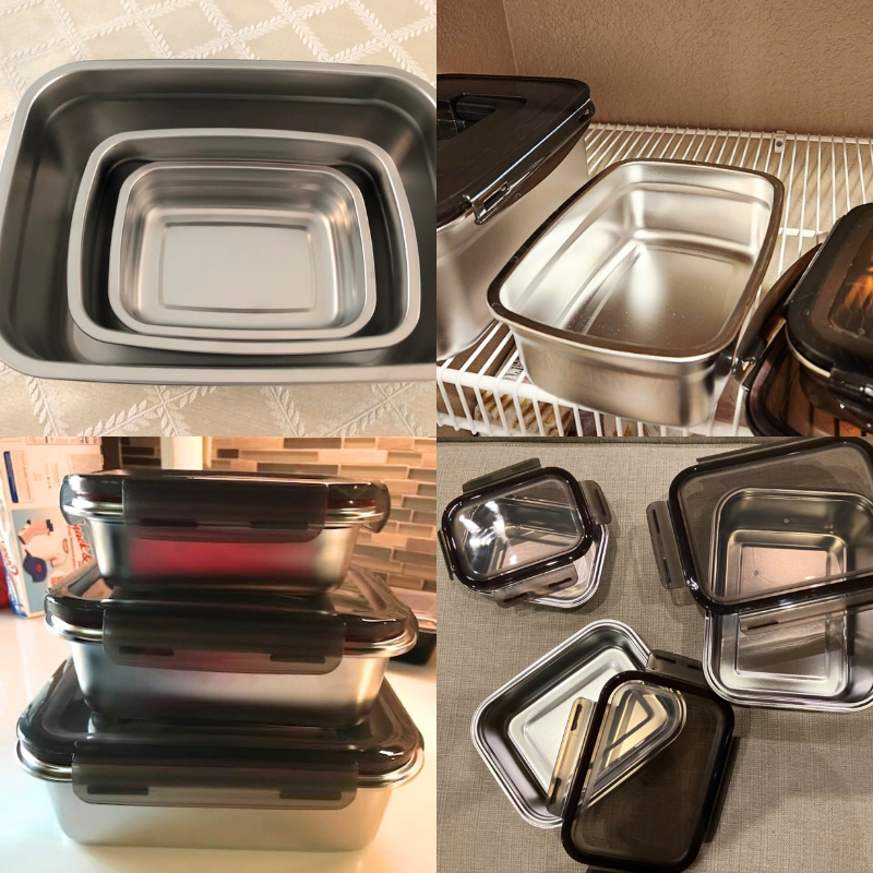 SteelChef™ Premium Steel Food Container